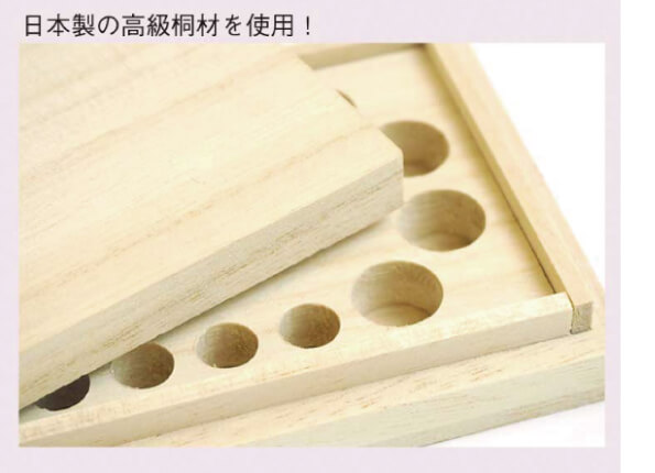 日本製高級桐材を使用